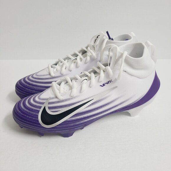 NEW Nike Air Zoom Vapor Pro 1 TB Football Cleats HM8850-101 Size 8.5 White main image 6